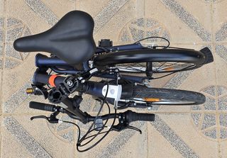 Bicicleta Plegable B'Twin Tilt 500 Azul Marino