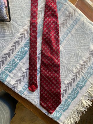 Corbata Academia Española Gastronomía Seda