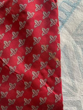 Corbata Academia Española Gastronomía Seda