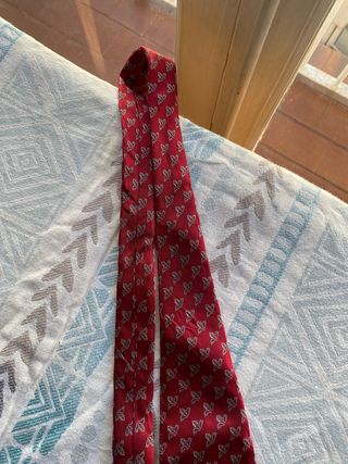 Corbata Academia Española Gastronomía Seda