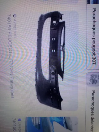 Paragolpes Delantero Peugeot 307 CC 7401S6