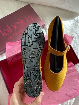 Flabelus Talla 38 Amarillo Mostaza