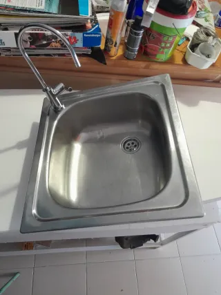 Fregadero para camper