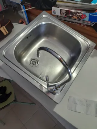 Fregadero para camper