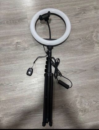 Aro de luz LED con trípode!!
