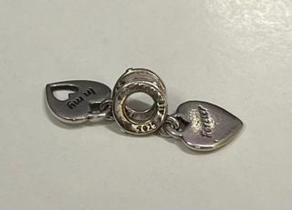 Pandora Charm Corazón Madre Hija