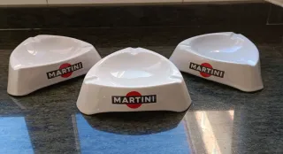 3 Ceniceros Martini Blancos Vintage