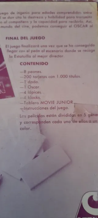 Juego de mesa Moves Junior