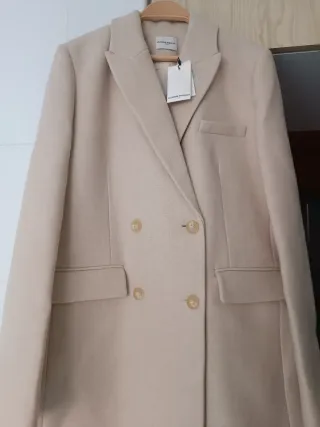 Abrigo Claudie Pierlot Beige