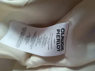 Abrigo Claudie Pierlot Beige