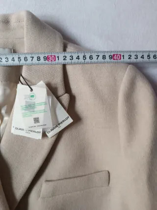 Abrigo Claudie Pierlot Beige