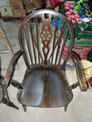 2 Poltrone Windsor Jaycee in Legno