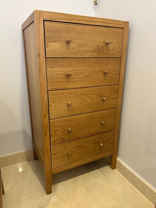 Cajonera Madera 5 Cajones Baltic