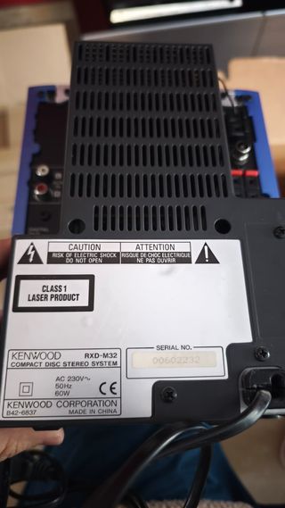 Microcadena Kenwood RXD-M32