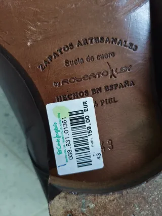 Zapatos de piel Roberto marrones