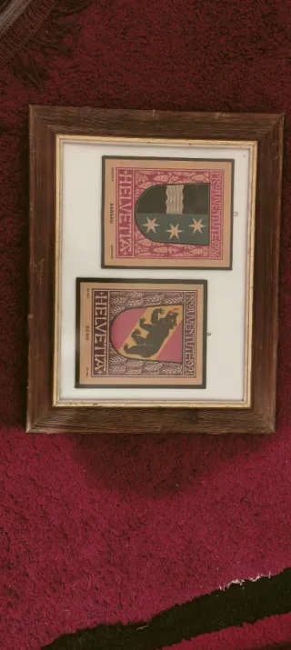 Cuadro Helvetia Suiza Bern Aargau