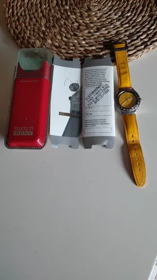 Swatch Irony Big Happy Joe Giallo YSC409C