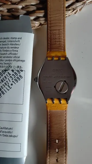 Swatch Irony Big Happy Joe Giallo YSC409C