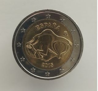 🇪🇸 Moneda 2€ España 2015 Altamira