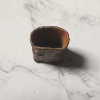 Sello antiguo de metal para cartas de Monjes