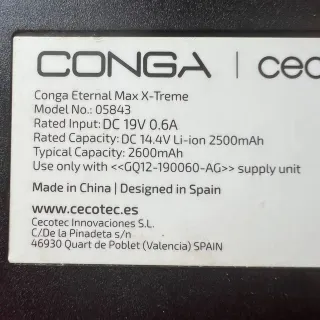 Laser Cecotec Conga Eternal Max X-Treme