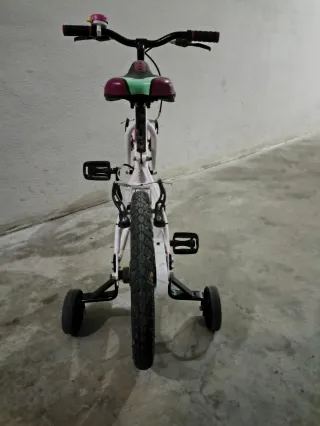Bicicleta infantil 16 con ruedines