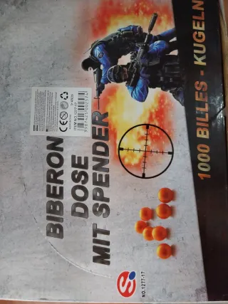 Balines de plástico 1000 uds