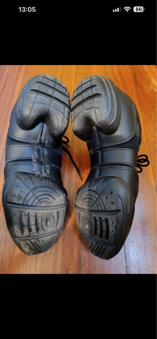 Zapatillas de baile moderno negras