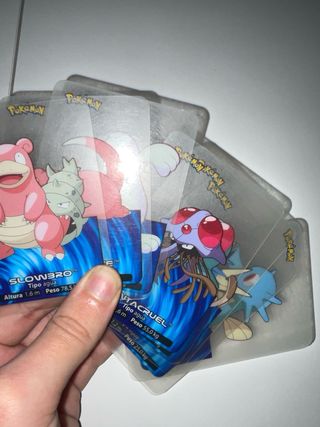 100 Cartas Pokémon Lamincards Transparentes