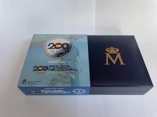 Moneda 10€ Bicentenario Policía Nacional 2024