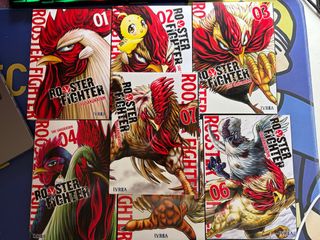 Pack Manga Rooster Fighter vol. 1 al 7