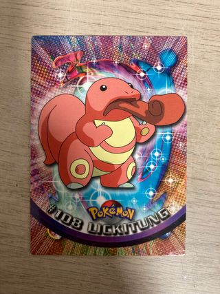 Cromo Pokémon topps #108 Lickitung