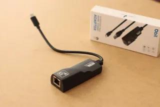 Adaptador Ethernet Gigabit Obit USB-C