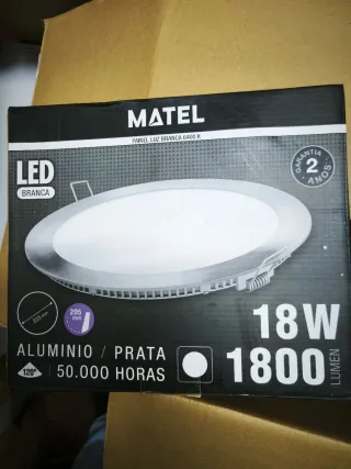 Panel LED Matel 18W Blanca 6400K