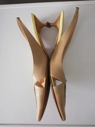 Scarpe Italiane Décolleté Beige/Marrone