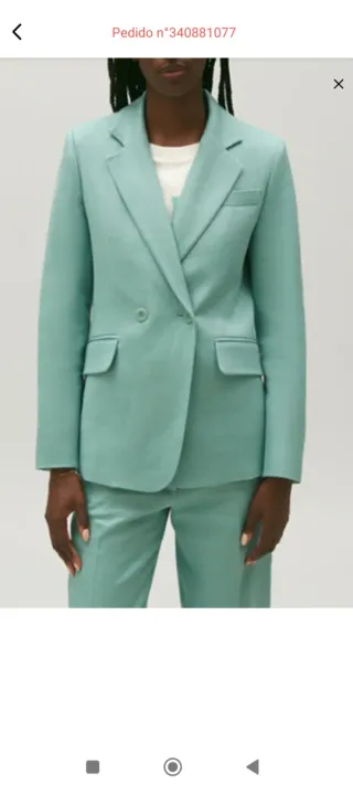 Blazer de lino Claudie Pierlot