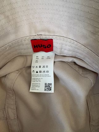 Gorro Bucket Hat Beige Boss