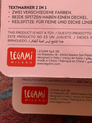Evidenziatori Legami Cuore San Valentino