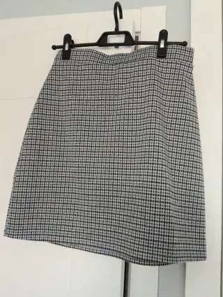 Minifalda pata de gallo T38