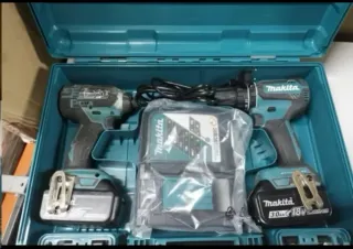 2 Maletines Makita para taladro y atornillador 18v