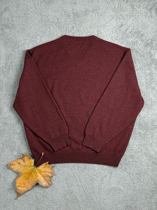 Jersey Burberry V-Neck Talla M