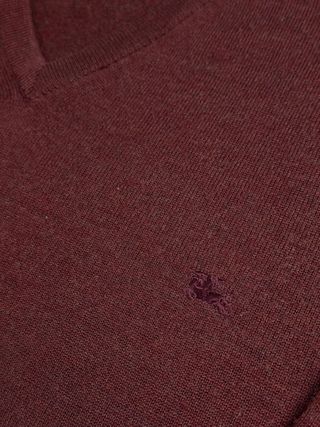 Jersey Burberry V-Neck Talla M