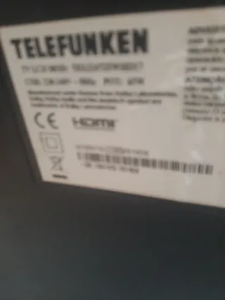 TV Telefunken 32 HD Smart TV TFA32472SWHD17