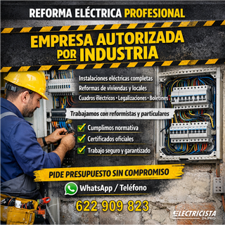 Reforma Elétrica con garantía