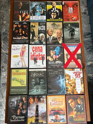 75 Películas DVD - Crea tu pack