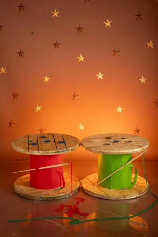 Decorado navideño costura.