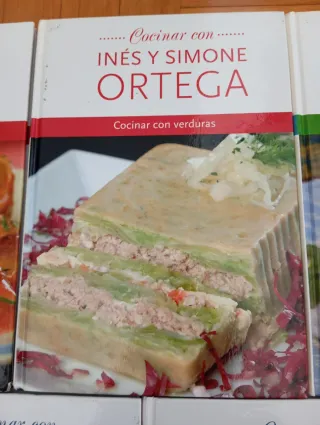 LOTE DE 5 LIBROS DE COCINA INÉS Y SIMONE ORTEGA