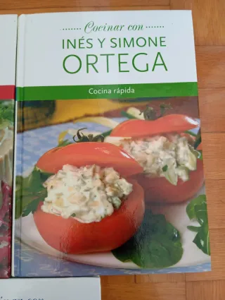 LOTE DE 5 LIBROS DE COCINA INÉS Y SIMONE ORTEGA