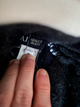 Cappello Armani Jeans lana bianco