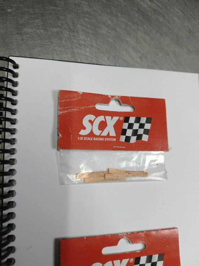 Lote 2 Blister Trencillas Scalextric